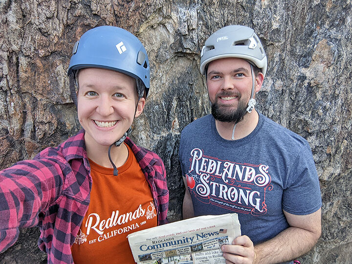 Redlands Community News joins rock-climbing adventure.